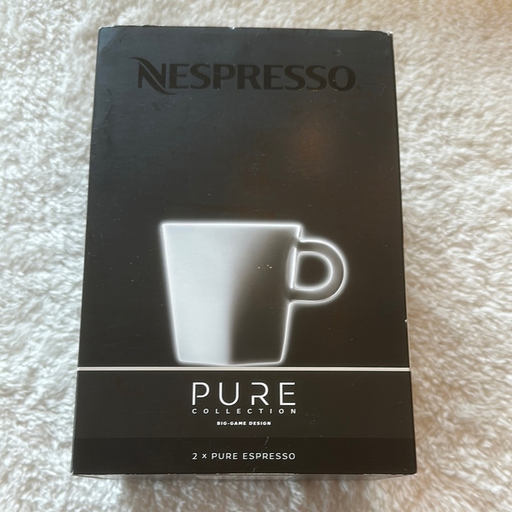 New in box. Nespresso big game espresso set